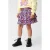 Shoeby gebloemde korte rok roze