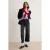 TRENDYOLMİLLA Dames Grijs Effen Culotte Normale taille Jeans