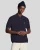Lyle & Scott Linnenmix Gebreide Polo – Donkerblauw