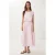 Katoenen Mouwloze Blouse en Wijde Rok Set