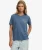 Luxe Casual Relaxed T-shirt Blue