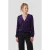 Anytime overslagtop met pailletten blauw