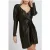 GUESS Ruffled Dress Jet Black A996