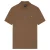 Lyle & Scott-logo op de borst Wild Nettle bruin poloshirt