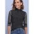 Shirt van mesh met col en print