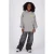 Vingino oversized hoodie met backprint – grijs