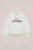 WE Fashion – Meisjes sweater met pailletten – Regular fit – Gebroken wit – Katoen –