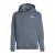 Malelions hoodie Logo grijsblauw