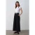 Hoge Taille Wijde Pantalon met Plissé
