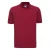 Russell Heren Klassiek Piqué Katoenen Polo Shirt (Klassiek rood)