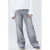 NAME IT KIDS NKFROSE wide leg jeans – grijs