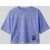Overgrote Polyester T-shirt met Ronde Hals en Zak