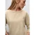 Street One Dames Shirt met structuur in Beige