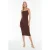 Trendyol Vrouw/Meisje  Col nek Bodycon Midi Jurk