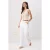 TRENDYOLMİLLA Dames Wit Geruit Baggy Hoge taille Jeans