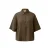 Vrouwelijke Linnen Mengsel Korte Mouwen Blouse met Hemdneck s.Oliver