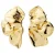 PILGRIM gold plated oorbellen Solari