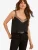 love & roses Top  bruin / zwart
