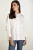 Witte blouse met mandarijnkraag