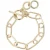 OTAZU Golden Shackle Bracelet