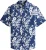 Tommy Hilfiger Overhemd Tropical Print Blauw heren