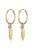 ELLI Oorbellen  blauw / goud