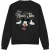 Disney Unisex volwassen duits mickey mouse vuurwerk nieuwjaar sweatshirt
