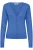 Oxmo Gebreid vest ‘Oxhelene’  kobaltblauw