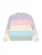 ONLY GIRLS Trui ‘KMGSANDY’  lichtblauw / geel / lavendel / rosa