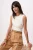 TRENDYOLMİLLA Dames Ecru Effen Mouwloos Getailleerd Blouses