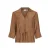 VILA viscose loose fit blouse – camel