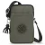 KIPLING Schoudertas ‘Tally’  donkergroen / zwart