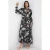 Maxi Hemdjurk met Paisleyprint en Ceintuur