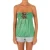 Dames-Mouwloos T-shirt met wijd gebreid topeffect 10DMT0084