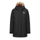 Karrimor Parka met capuchon van imitatiebont voor jongens, in urban-stijl (Zwart)