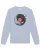 Watapparel Sweatshirt  lichtblauw / rood / zwart / wit