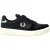 Fred Perry Dames/Dames Leren Trainers (Zwart)