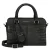 BURKELY leren mini handtas Cool Colbie zwart