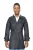 Heren zwart lederen trenchcoat-Memphis