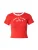 LEVI’S ® Shirt ‘MINI RINGER’  rood / wit