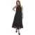 Only Onlpetra life halter neck ank dress wvn black/clou