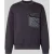 Armani Exchange sweatshirt met ronde hals en borstzak