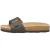 EVER AU Vrouwen Swan Leather Easy Slip-On Sandalen – Bruin Geolied Leer