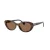 Ralph Lauren zonnebril 0RA5350U met tortoise print donkerbruin