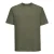 Russell Heren Klassiek Ringspun Katoen T-Shirt (Olijf)