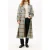 Tommy Hilfiger Light Wool Check Relaxed Coat Houndstooth Flannel/safari Can