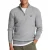 Lyle & Scott Half Zip Pullover Merinowol Grijs –