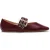 Steve Madden Atlantica Flat Shoes Cherry Lacq Leather