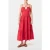 Scotch & Soda Cotton Seersucker Midi Dress House Of Mirrors Pink