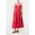 Scotch & Soda Cotton Seersucker Midi Dress House Of Mirrors Pink